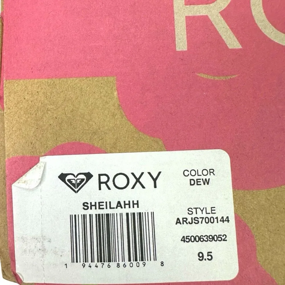 ROXY Sheilahh Flatform Sneakers - Size 9.5 - Dew
